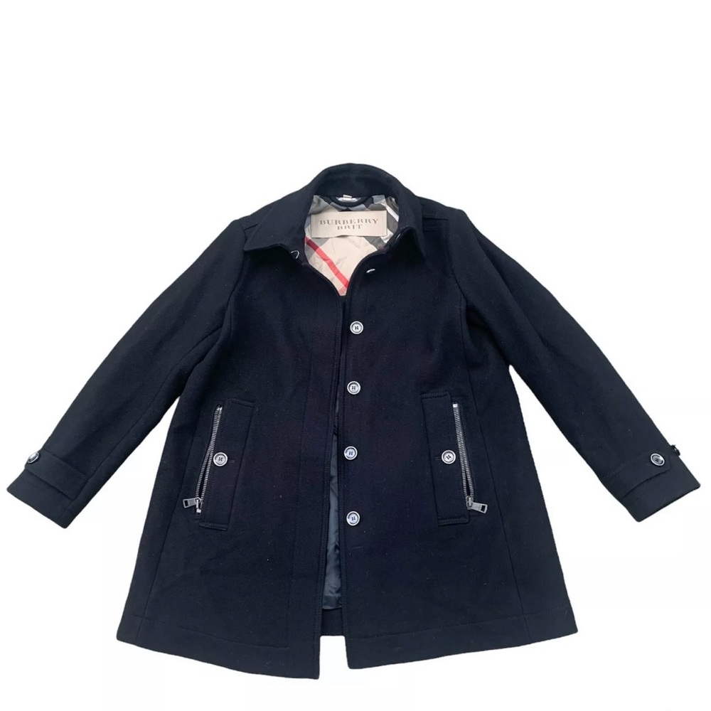 ✨ Auth Burberry Brit Wool Peacoat ✨
